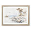 Two Flying Birds by Kono Baireir - Picture Frame Painting Print-55777634-55777633