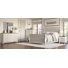 Ensemble de chambre à coucher configurable standard en bois massif