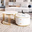 Table basse gigogne 2 tiroirs Sleek Sophistication