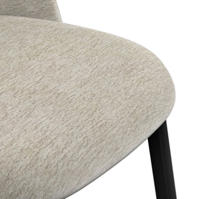 49 cm H Velvet Side Chair