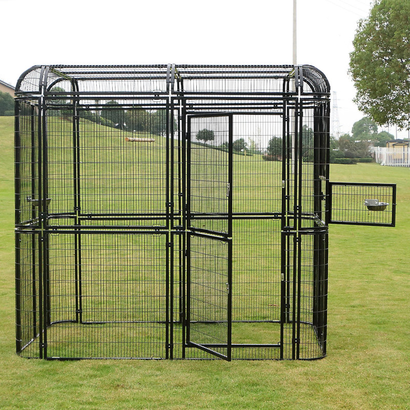 Cage à oiseau Corwynn, Noir