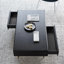 Meuble télé simple avec table basse noire