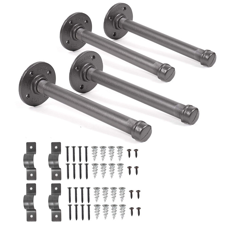 Ensemble de supports pour tuyaux Viv, H 3 po x l 1 po x P 8 po