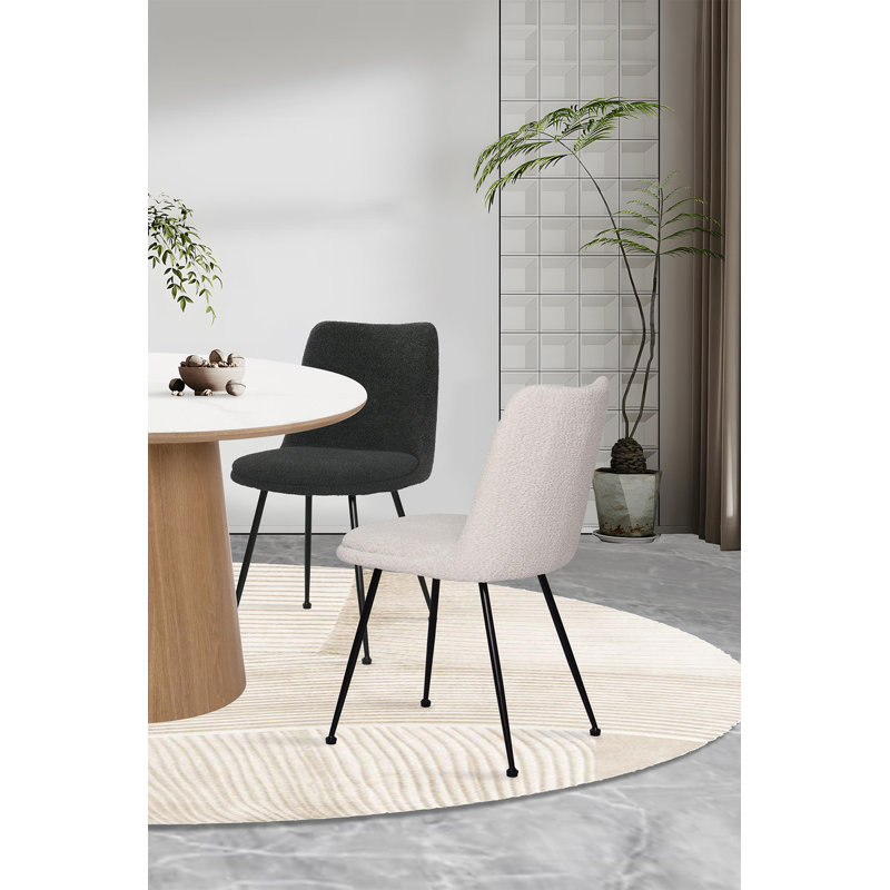 Gonzales 83cm H Polyester Blend Upholstered Side Chair