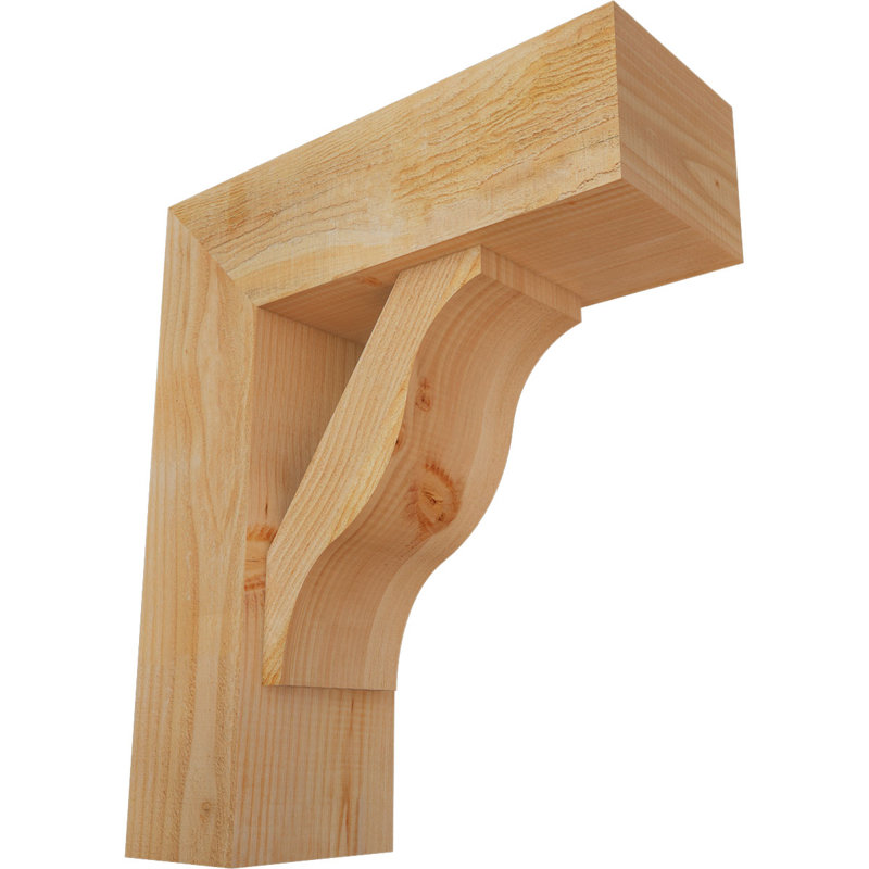 Support Funston Block avec support décalé, 26 x 22, Sapin Douglas de l 8 po (scié brut)