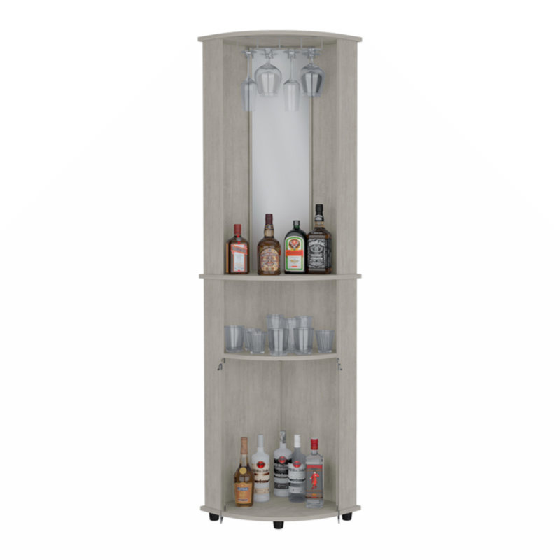 Bar Cabinet, Gray