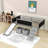 Twin-Size Loft Bed With Climbing Frame, Slide, And Creative Chalkboard-750392282