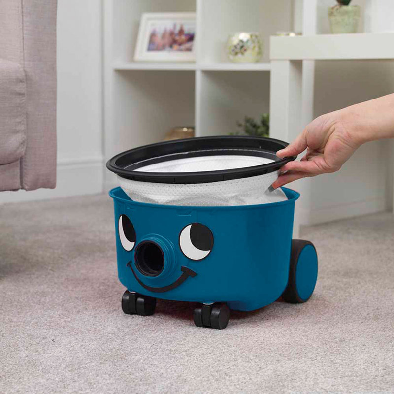 Henry Compact Cylinder Vacuum Cleaner, Blue
