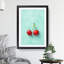 Two Cherries - Picture Frame Painting-62792865-62792862