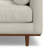 Morrison 42"W Upholstered Performance Fabric Mid-Century Modern Arm Chair With Bolster Pillows-121834036