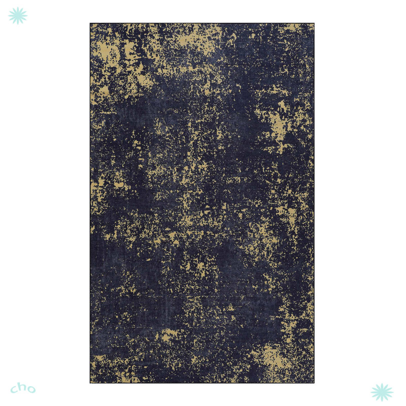 Tapis lavable pour le salon, Rectangle 8 pi x 10 pi