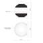 Applique murale encastrée Supernova-64112700-64112701