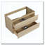 Meuble-lavabo mural sans lavabo-123995890