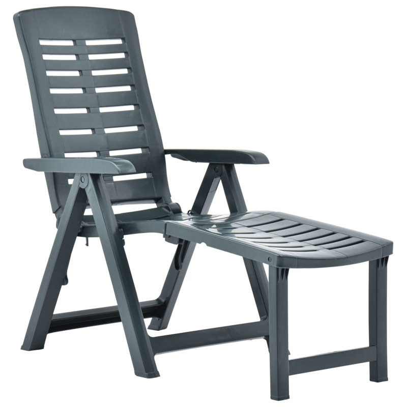 Chaise longue simple 23,6 po Faumont, Vert
