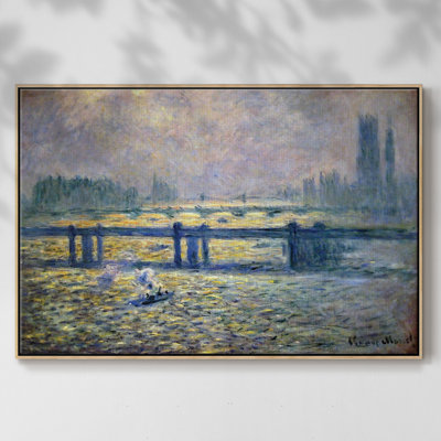 " Charing Cross Bridge, Reflections On The Thames, 1899 "
