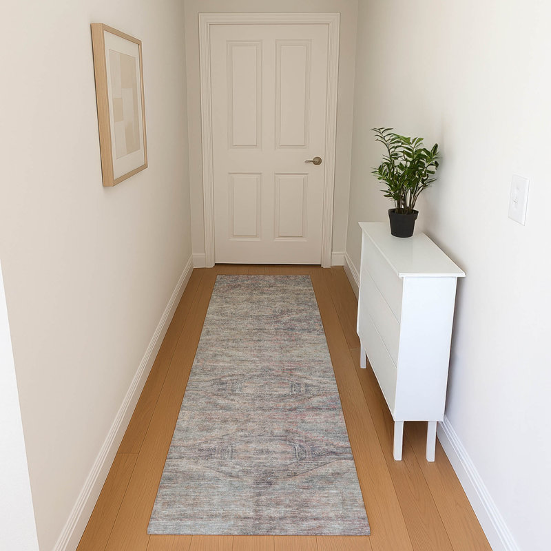 Premium Machine Washable Marasco AMF1631 Global Rug, Runner 2'3" x 7'6"