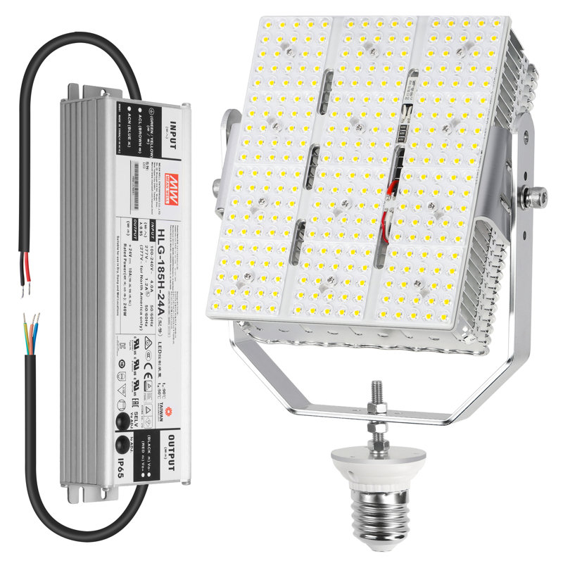 150W AC277-480V Kit de rénovation extérieur pour aire de jeu à DEL, AC 277-480V, 150 W