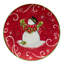 Ensemble de 4 assiettes à dessert certifiées Holiday International Magic