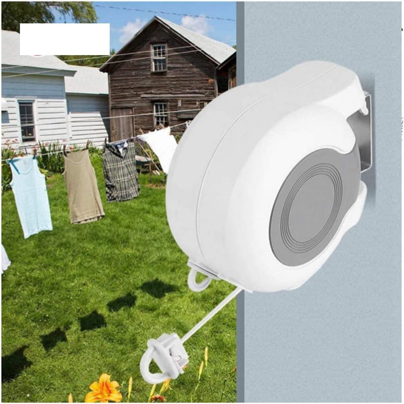 Plastic Foldable Retractable Clothesline