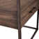Locust Grove Glass Top End Table with Storage