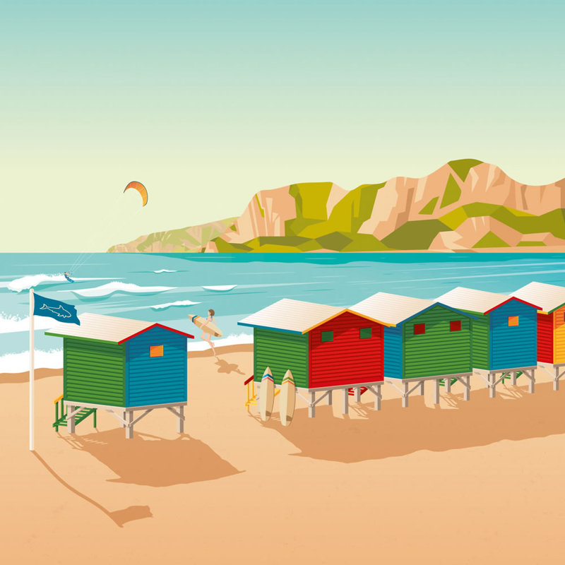 Cap Town by Andy Warhol - No Frame Print, 70cm H x 50cm W