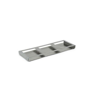 Stainless Steel Divided Serving Dish Caddy (Bowls not included)