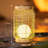 Rattan Solar Lantern Hanging with Handle