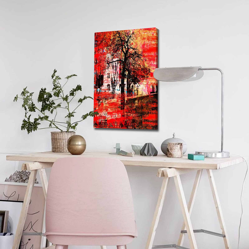 Wrapped Canvas Painting