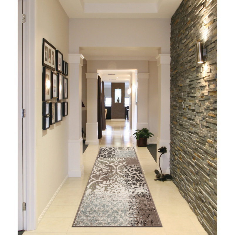 Tapis brun Volz, Tapis de couloir 2 pi x 6 pi