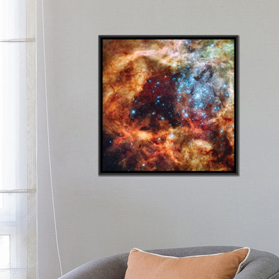 " A Stellar Nursery Known As R136 In The 30 Doradus Nebula " Color Photography