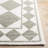 Wharton Ebony Hand Tufted Performance Geometric Rug-204812826