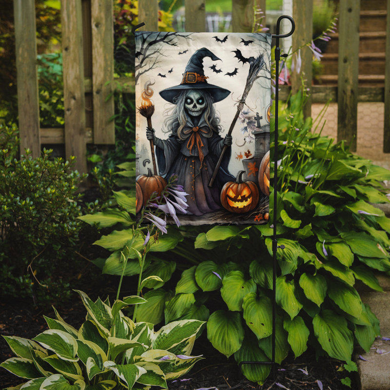Drapeau de jardin en polyester double face H 15,5 po x l 11,25 po