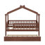 Wooden House Bed With Trundle-351713181-351713182