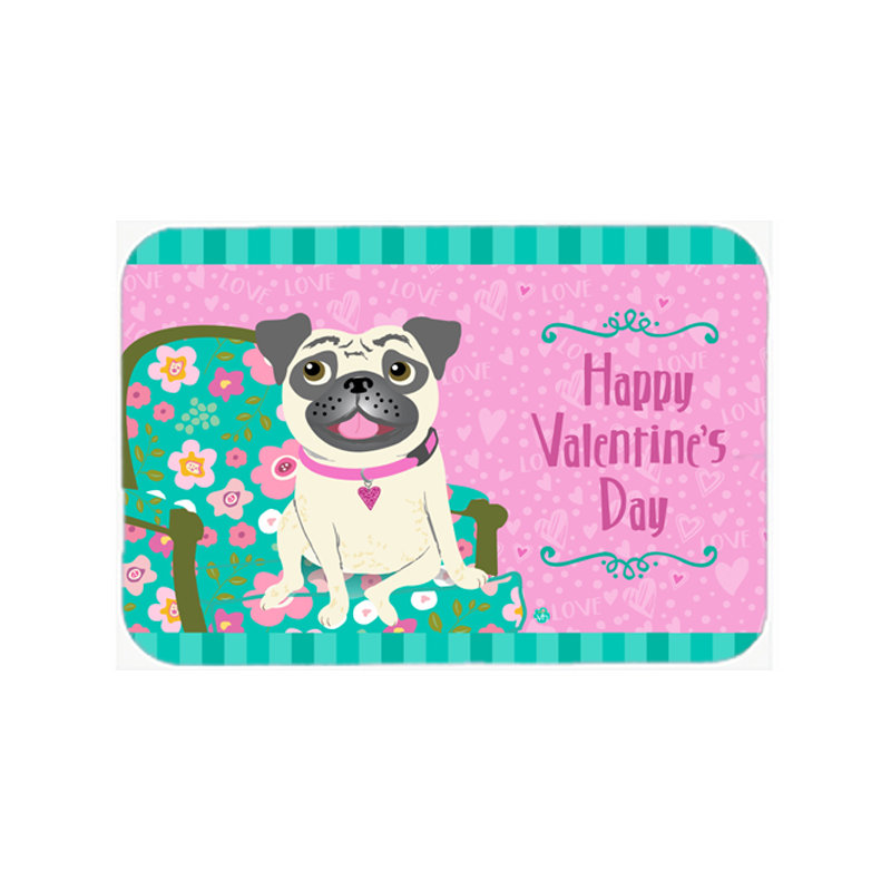 Planche à découper en verre carlin st valentin joyeuse caroline