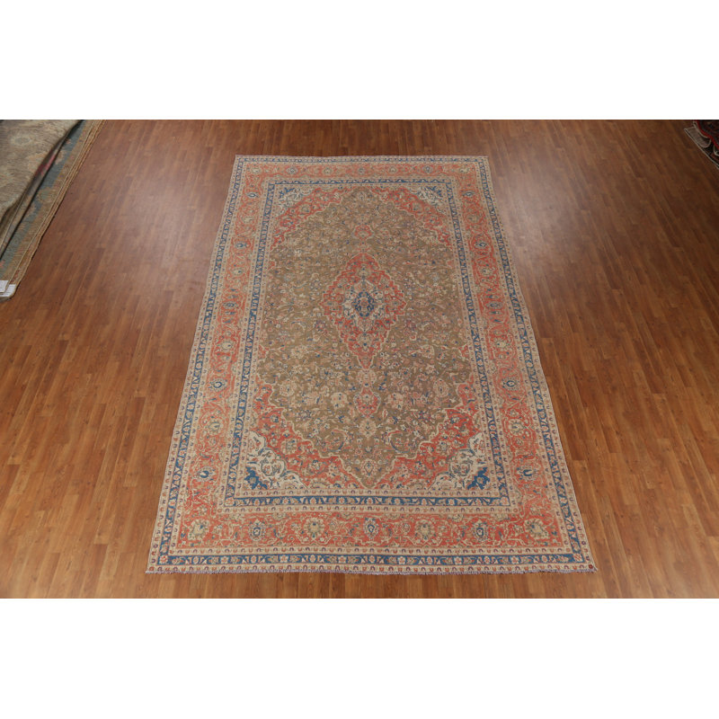 Tapis traditionnel brun 8 x 13