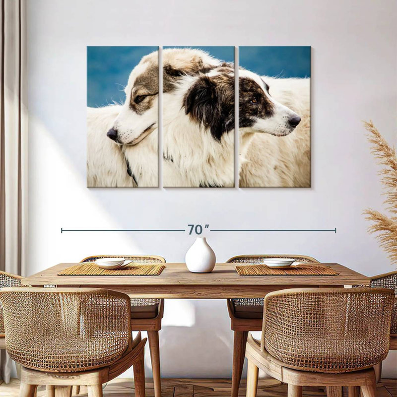 Brampt Australian Shepherd Dogs, 36" H x 57" W