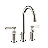 AXOR Montreux Widespread Bathroom Sink Faucet 220 with Lever Handles