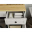 Armoire de rangement en MDF peu encombrante, blanc antique, idéale pour la salle de lavage
