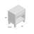 Athina 20'' W Solid Wood Nightstand