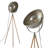 Cuddington 62'' Walnut Tripod Floor Lamp