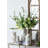Flower Vase With Floral Pattern
