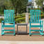 Chaises berçantes d'extérieur en PEHD pour patio-552783073