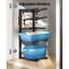 Metal Rectangle Free Standing Pot Rack-112556264