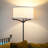 62'' Black LED Traditional Floor Lamp