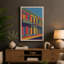 Colonial Facade Maximalist 1 Piece Wrapped Canvas Wall Art-1949104956-1949104948