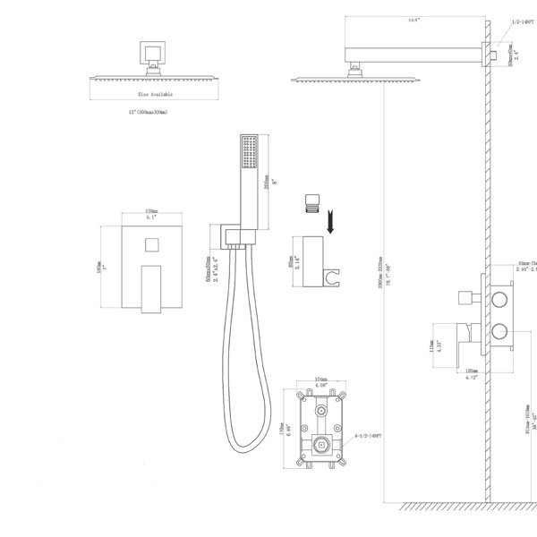 Dimensions du produit