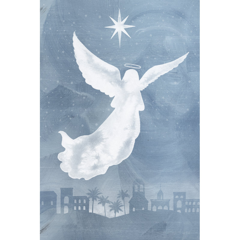 Star of Bethlehem Collection B by Grace Popp - Graphic Art Print, 122cm H x 81cm W x 3.8cm D, Black Floater Frame