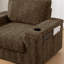 Chaise longue surdimensionnée, canapé-lit avec repose-pieds avec rangement et accoudoirs-706437329