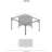 Messina/Mykonos Sojag Gray Fabric Screen for Gazebo-39336329