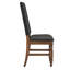 Chaise d'appoint en bois massif Donnellson-41839699